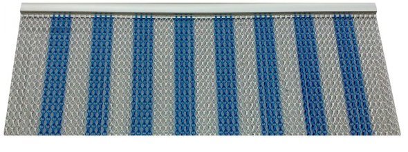 BLUE Chain FLY Pest INSECT DOOR SCREEN CURTAIN Control EU Made Metal SILVER 